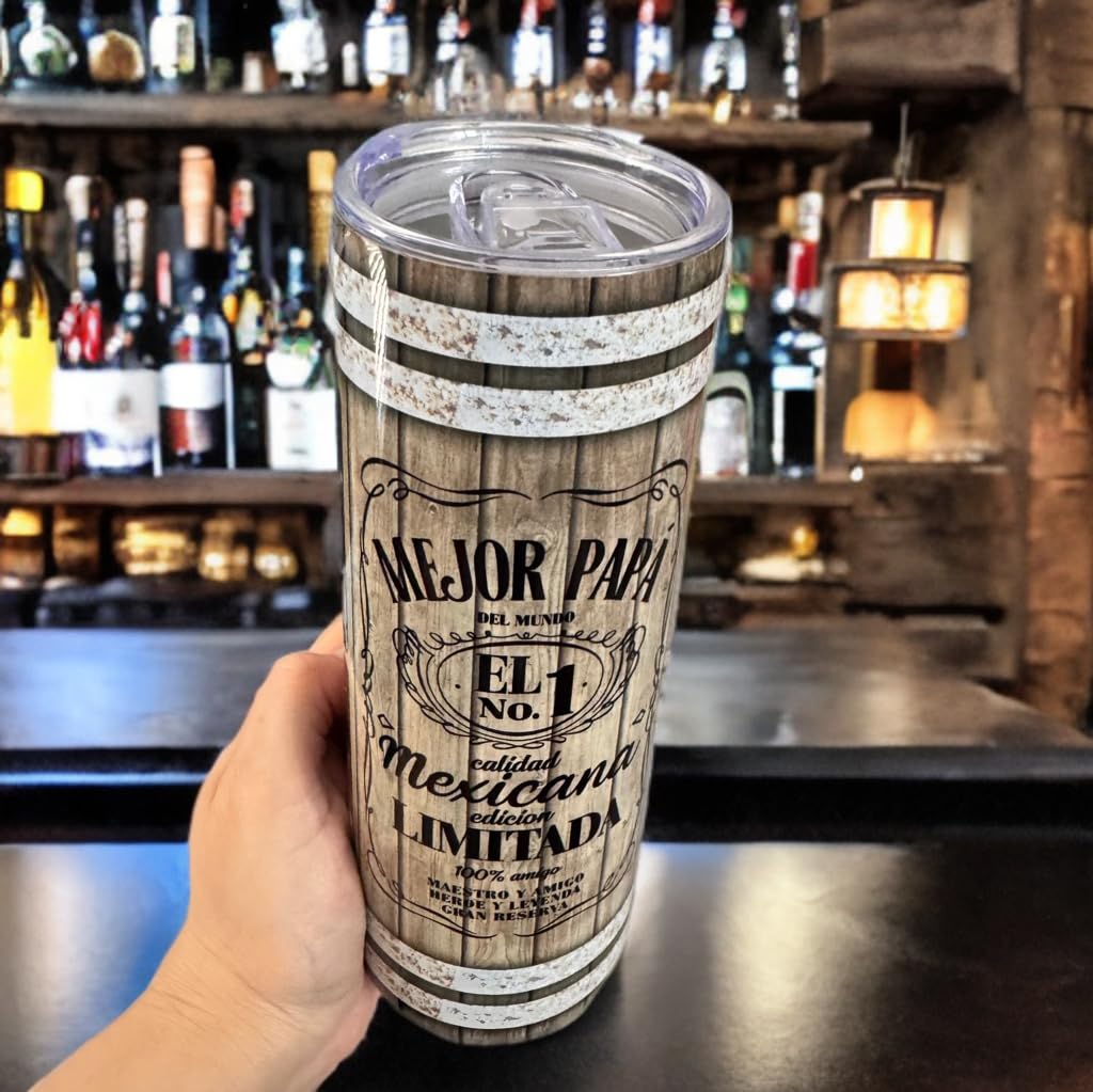 gifts for dad, happy Father’s Day, Birthday, Christmas, custom cups for dad, cups for dad with pictures 20oz tumbler stainless steel with lid and straw.