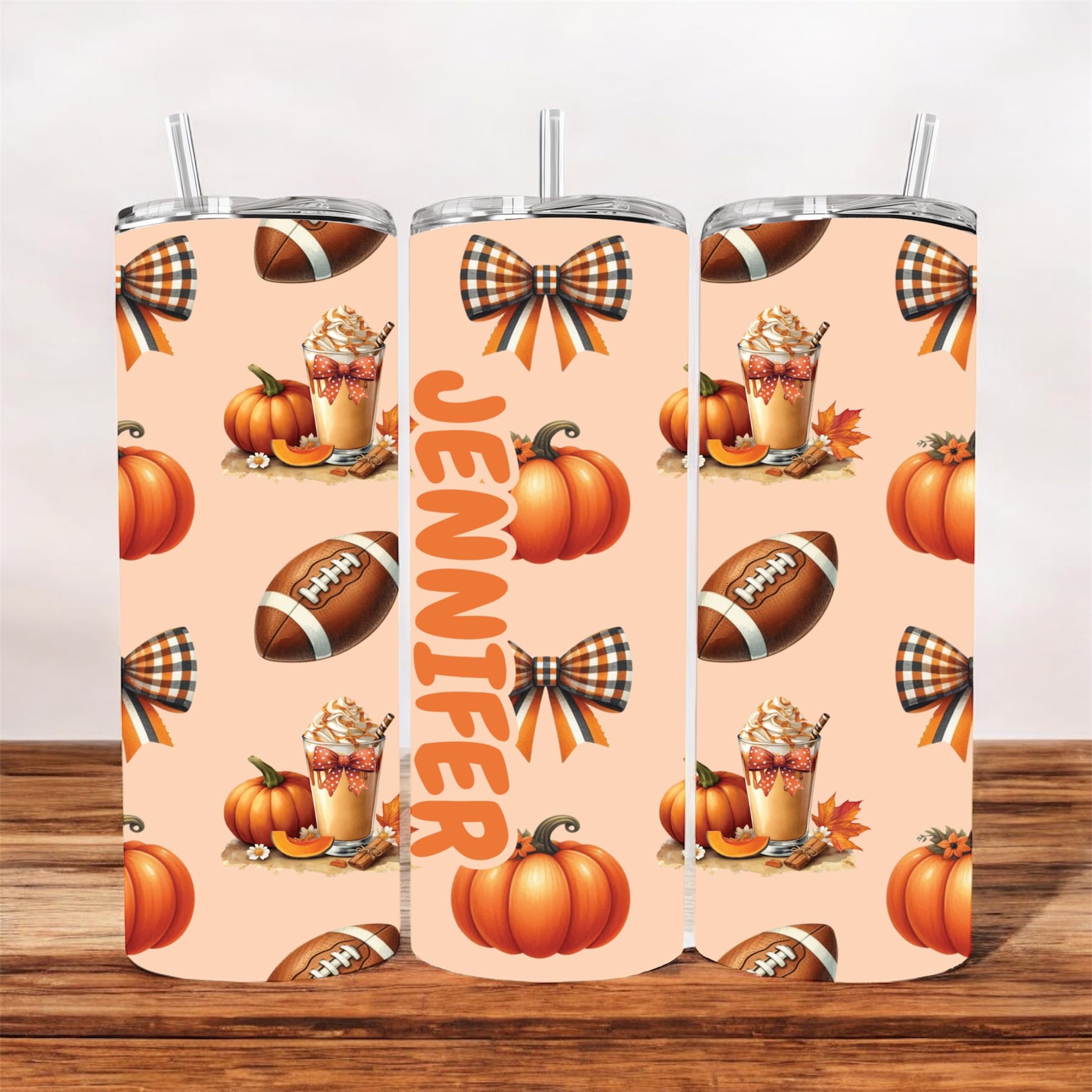 Fall tumblers, personalized Fall tumbler, custom Halloween cup, Autumn 20oz stainless steel tumbler with name and lid