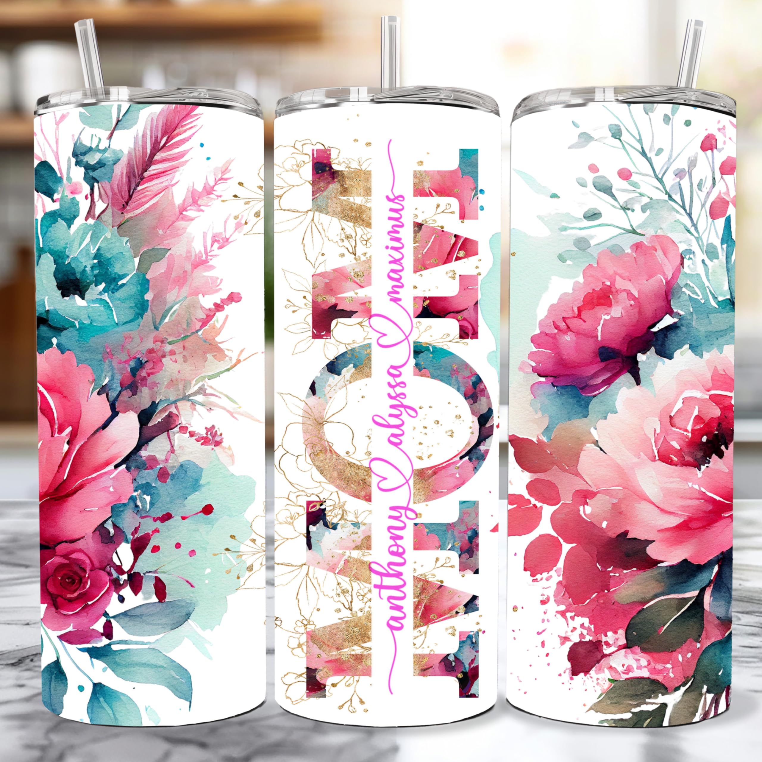 Mother's Day gift ideas for mom personalized tumbler cup mug with kids names, gifts for mom daughter birthday, mom tumbler cup Best custom mom gifts
