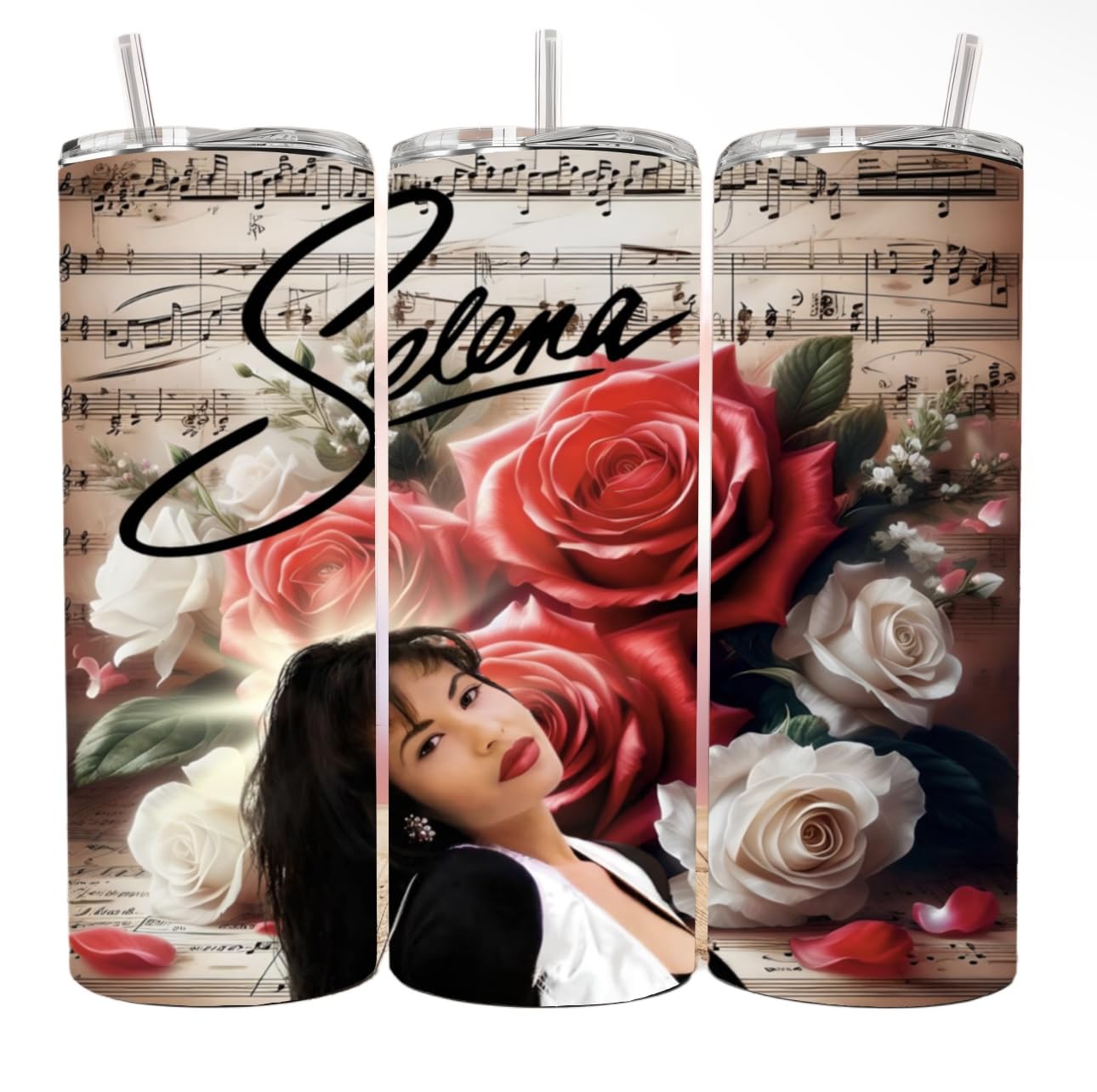 Personalized Selena tumbler, selena cup, como la Flor, double wall Selena tumbler, custom Selena gifts, 20oz tumbler, gifts for Selena fan