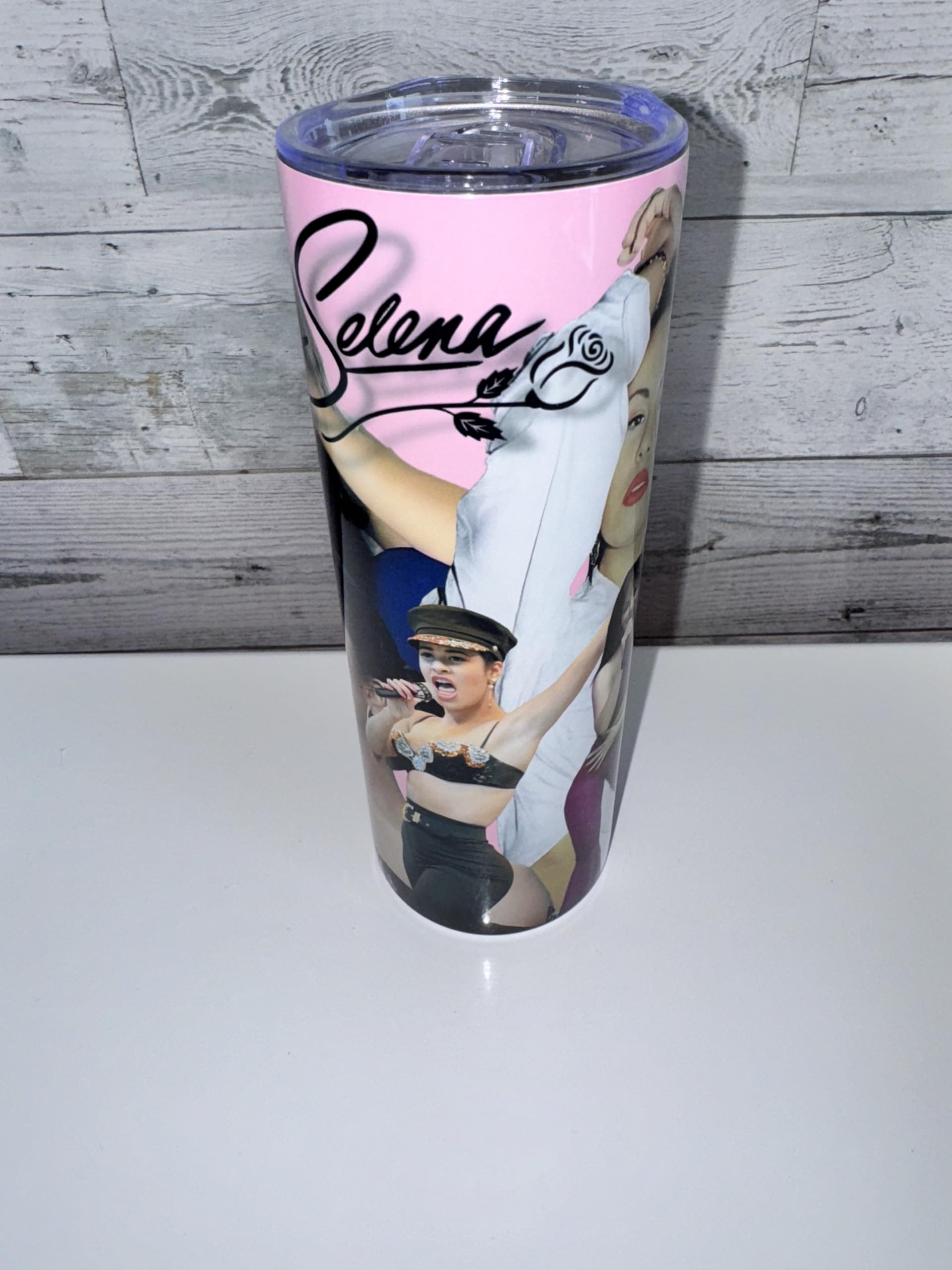 Personalized Selena tumbler, selena cup, como la Flor, double wall Selena tumbler, custom Selena gifts, 20oz tumbler, gifts for Selena fan