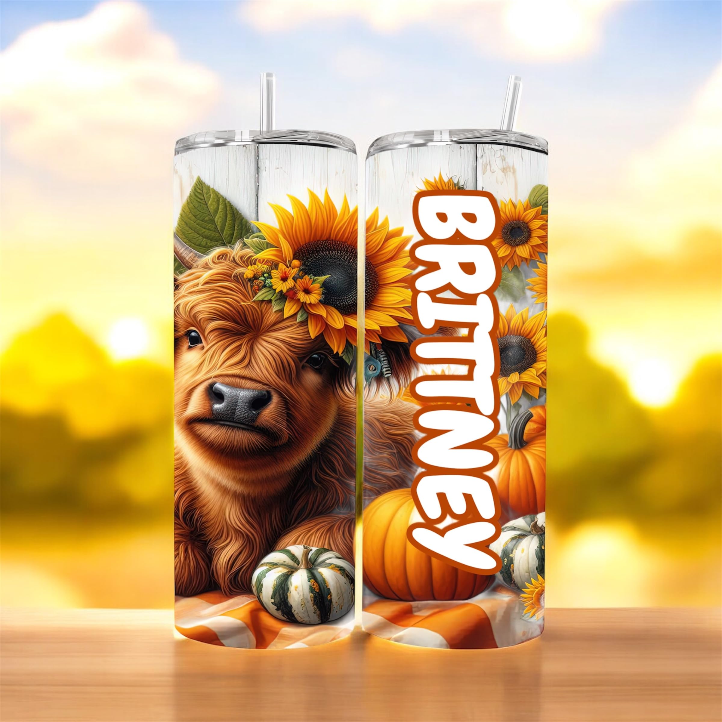 Fall tumblers, personalized Fall tumbler, custom Halloween cup, Autumn 20oz stainless steel tumbler with name and lid