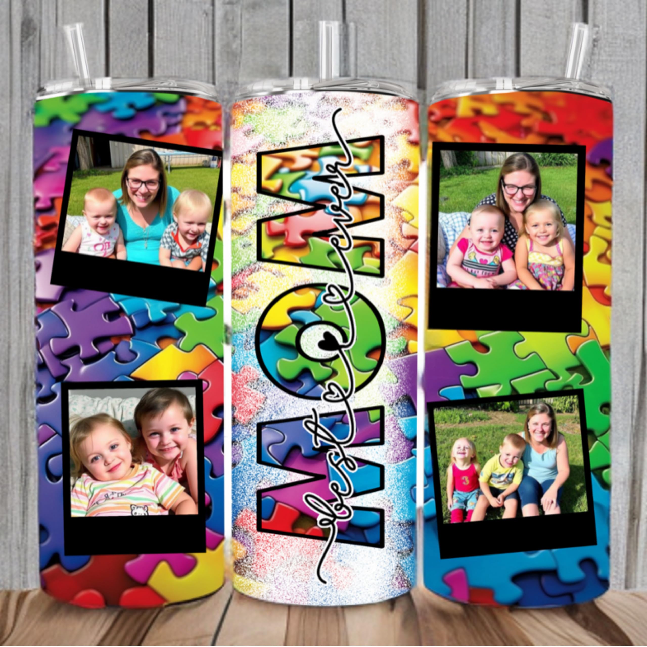 Autism mom gifts his fight is my fight tumbler coffee cup best mom mama bear, proud mom personalized gifts for warrior moms special mom I love you mom custom 20oz tumbler with lid and straw